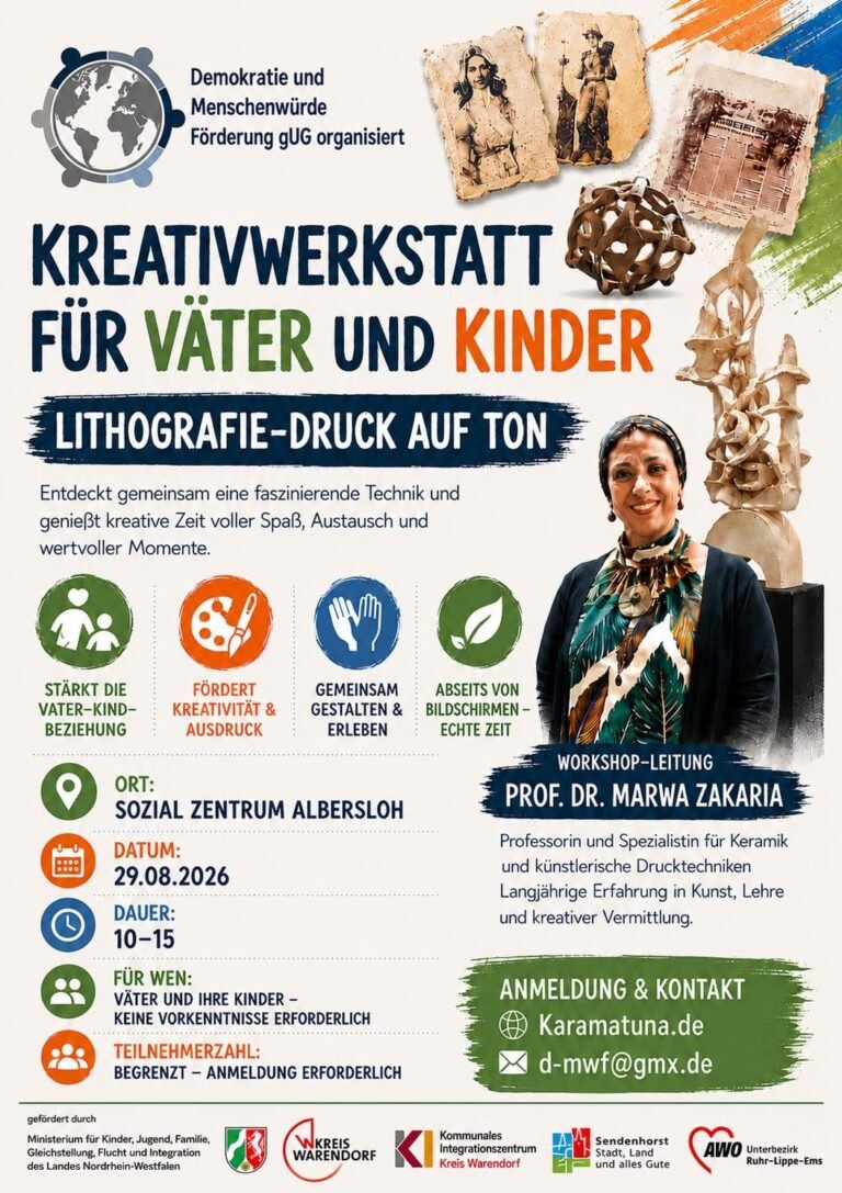 Keramik Workshop für Vätergruppe